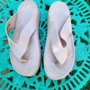 Crocs Women's White Sandals